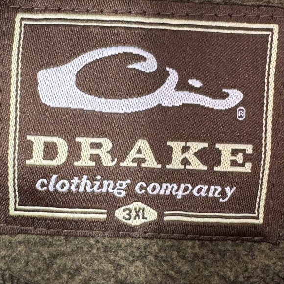 Drake Windproof Layering Vest Olive Green Mens Size 3XL 100% Polyester Outdoor - Picture 6 of 6